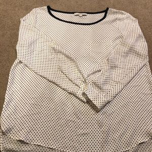 Loft Polka Dot Blouse